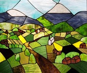 Mountainside Stained Glass, Susann Williamson