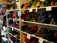 Indigo Moon yarns and handwoven textiles